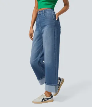 Jeans Washed Stretch Denim