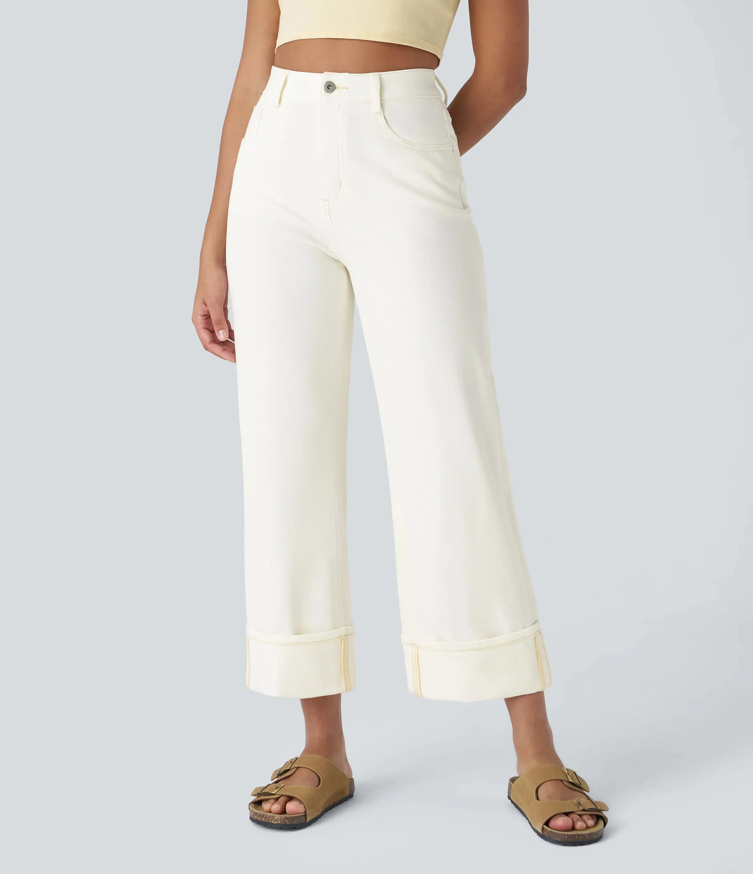 Jeans Washed Stretch Denim