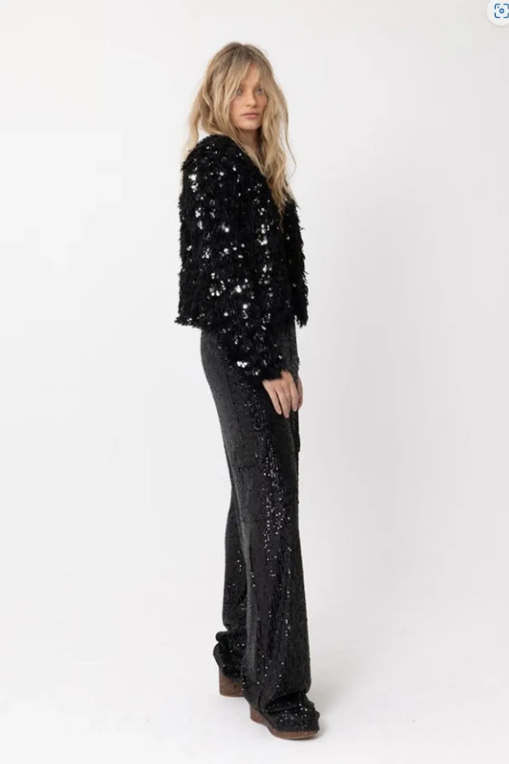 JOEY THE LABEL SPLENDOUR JACKET BLACK