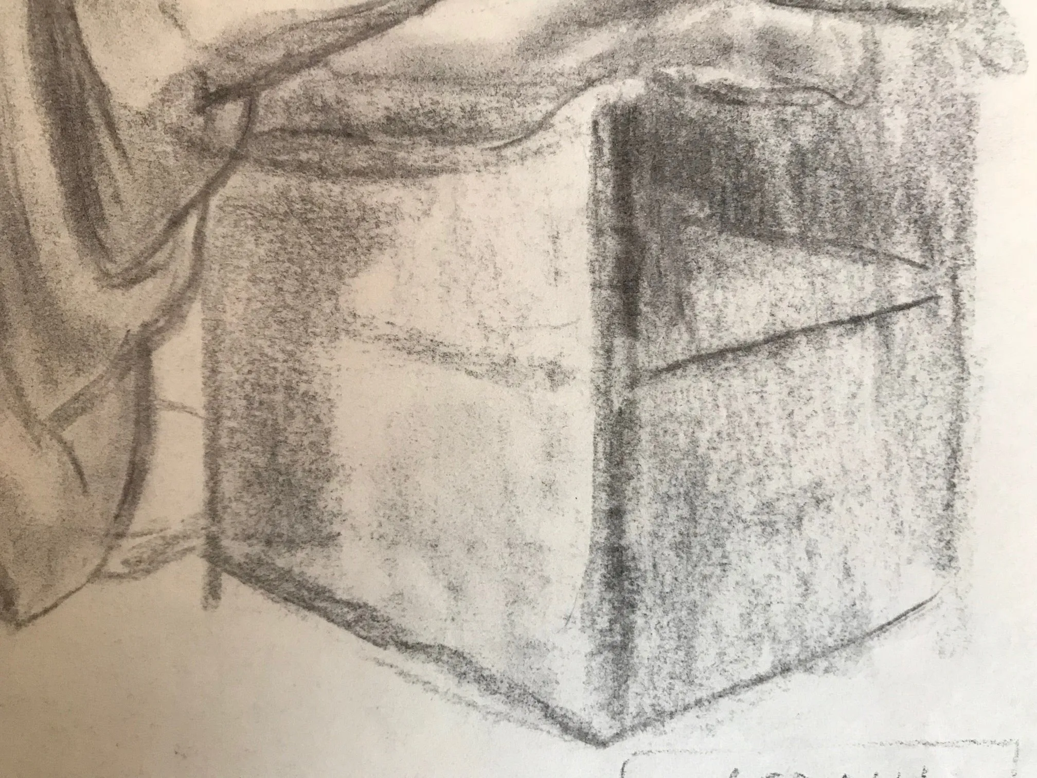 John Lagatta, Untitled: Seated Lady, Early to Mid 20th Century
