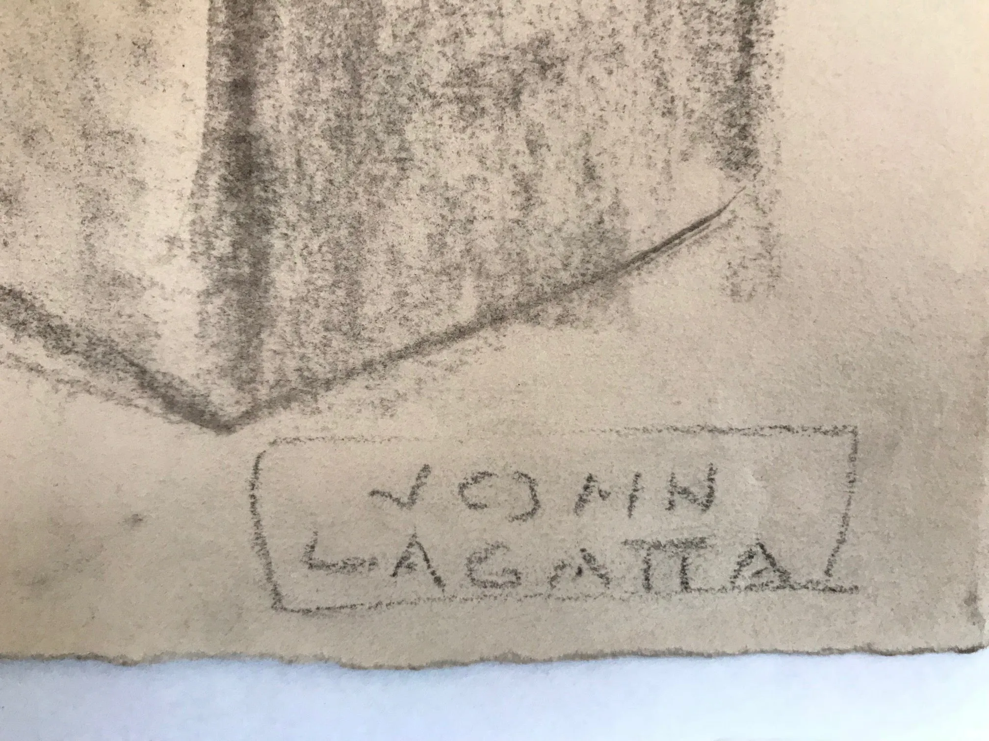 John Lagatta, Untitled: Seated Lady, Early to Mid 20th Century