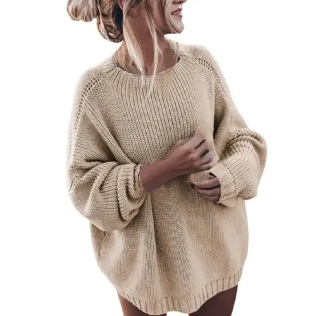 Josephina | Women Summer Knitted Oversized Pullover | Long