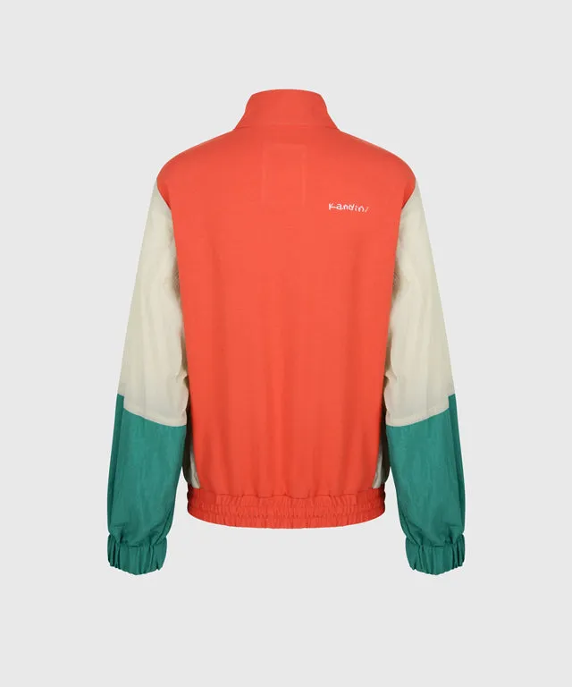 KANDINI Color Block Set-up Jumper - Green