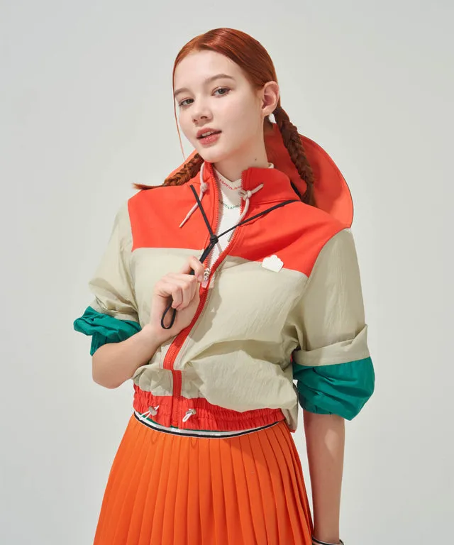 KANDINI Color Block Set-up Jumper - Green