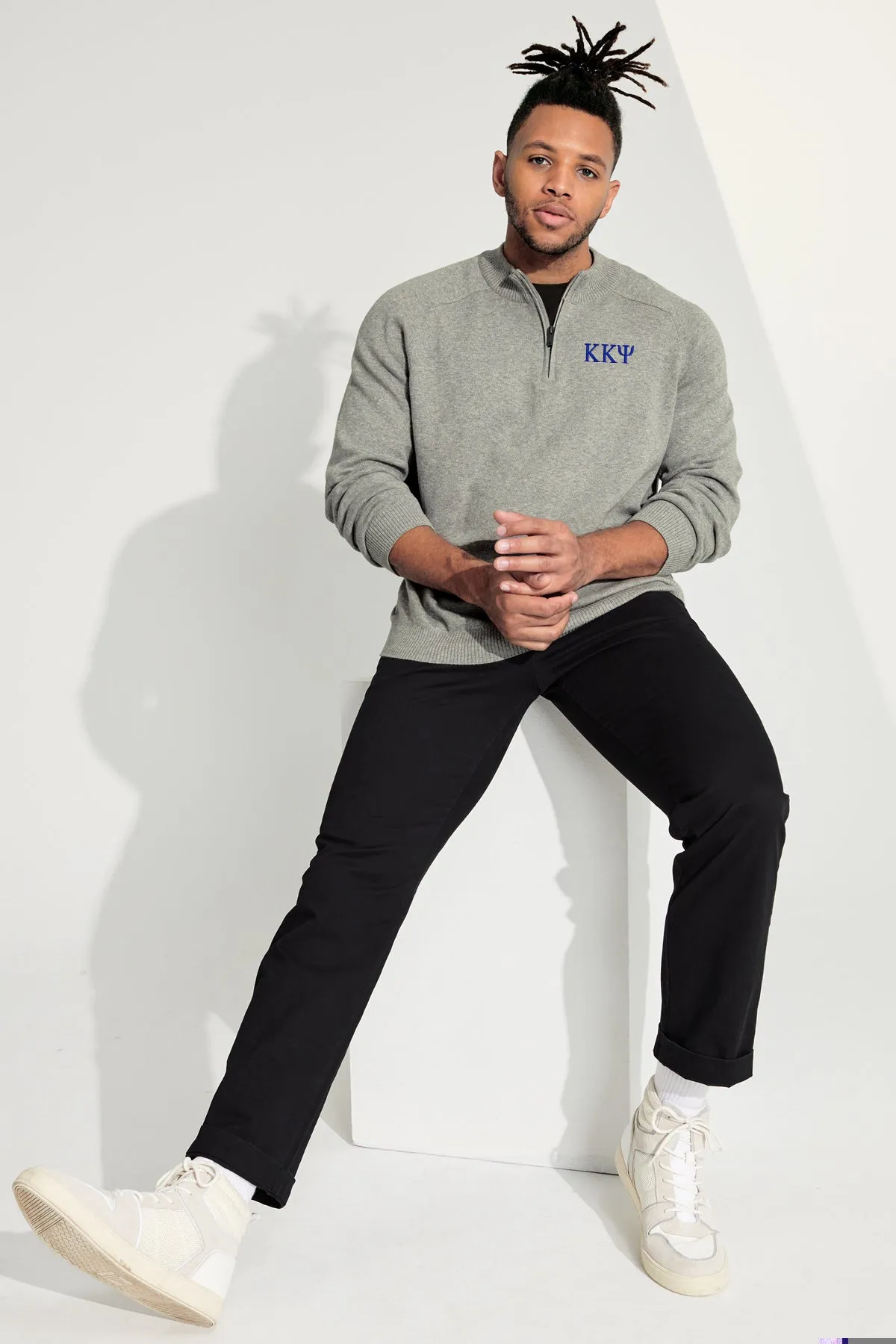 Kappa Kappa Psi 1/4-Zip Monogrammed Sweater