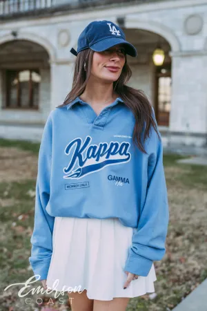Kappa Members Only Oversized Collared Crew