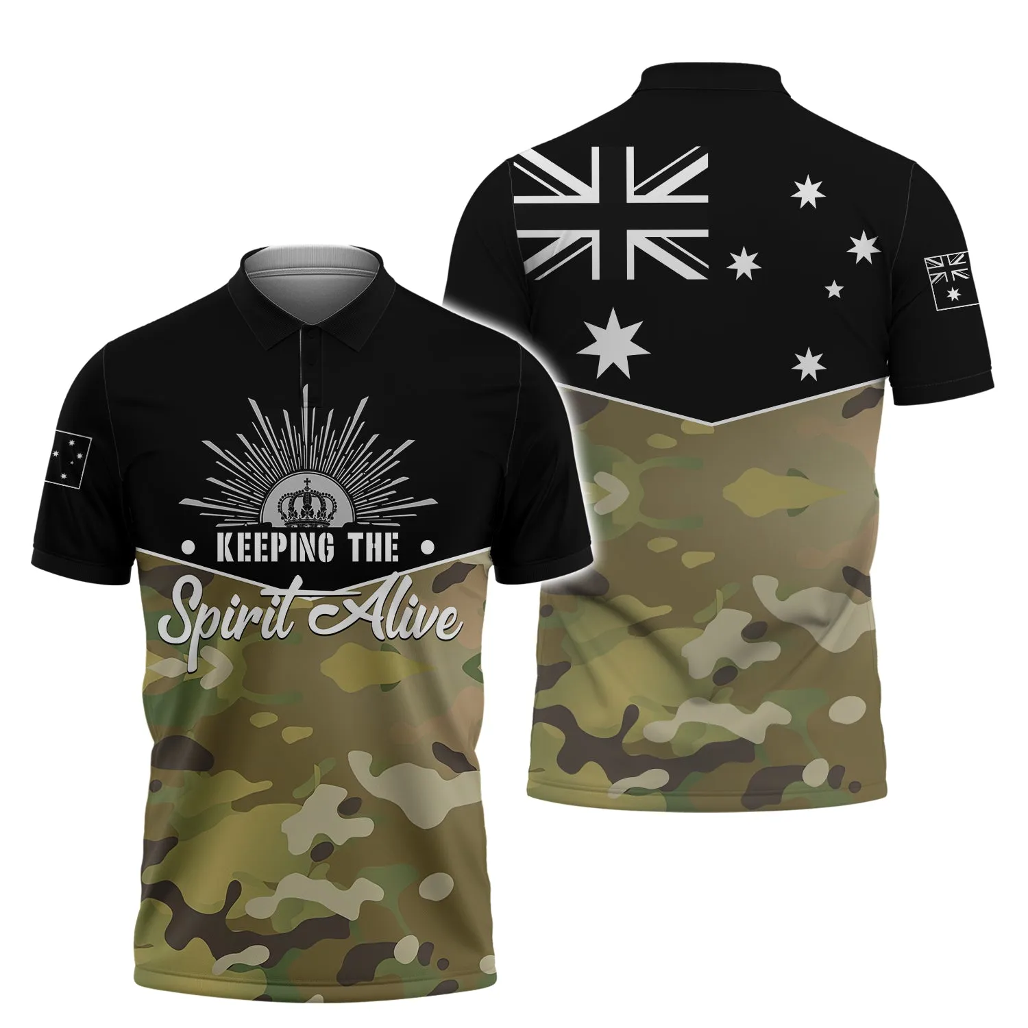 Keeping The Spirit Alive Polo Tshirt 178