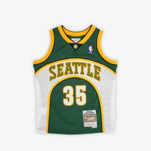 Kevin Durant Seattle Supersonics 07-08 HWC Youth Swingman Jersey - Green
