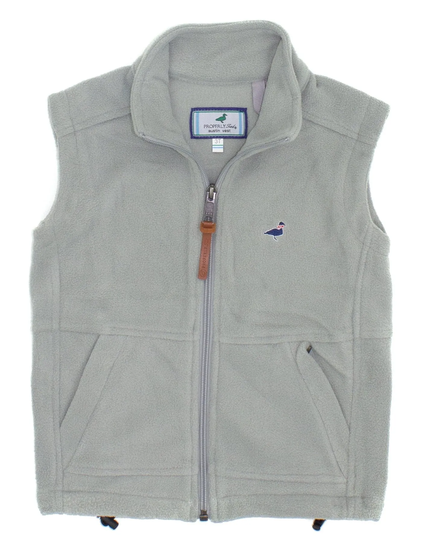 Kids Properly Tied Austin Vest - Grey