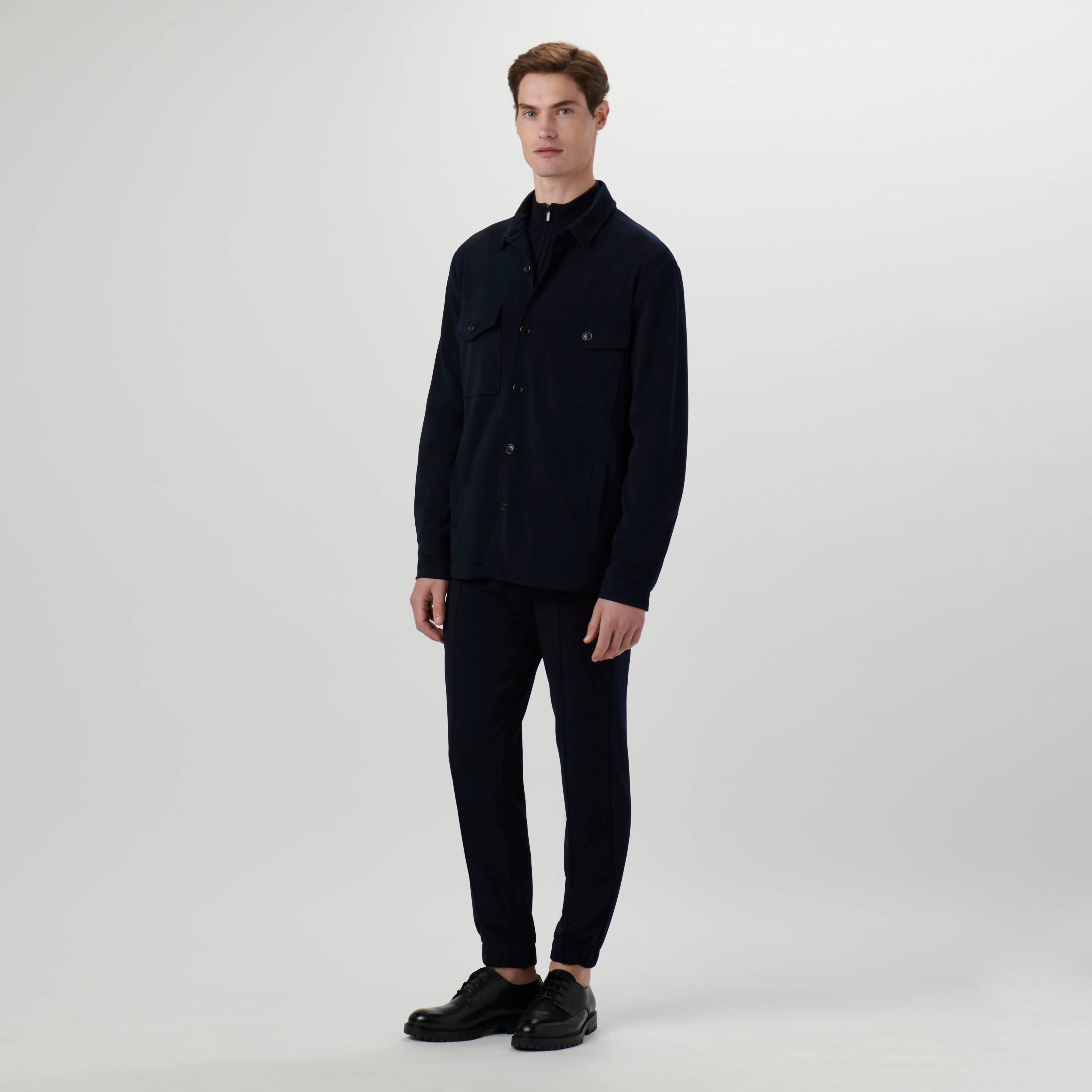 Knit Shirt Jacket