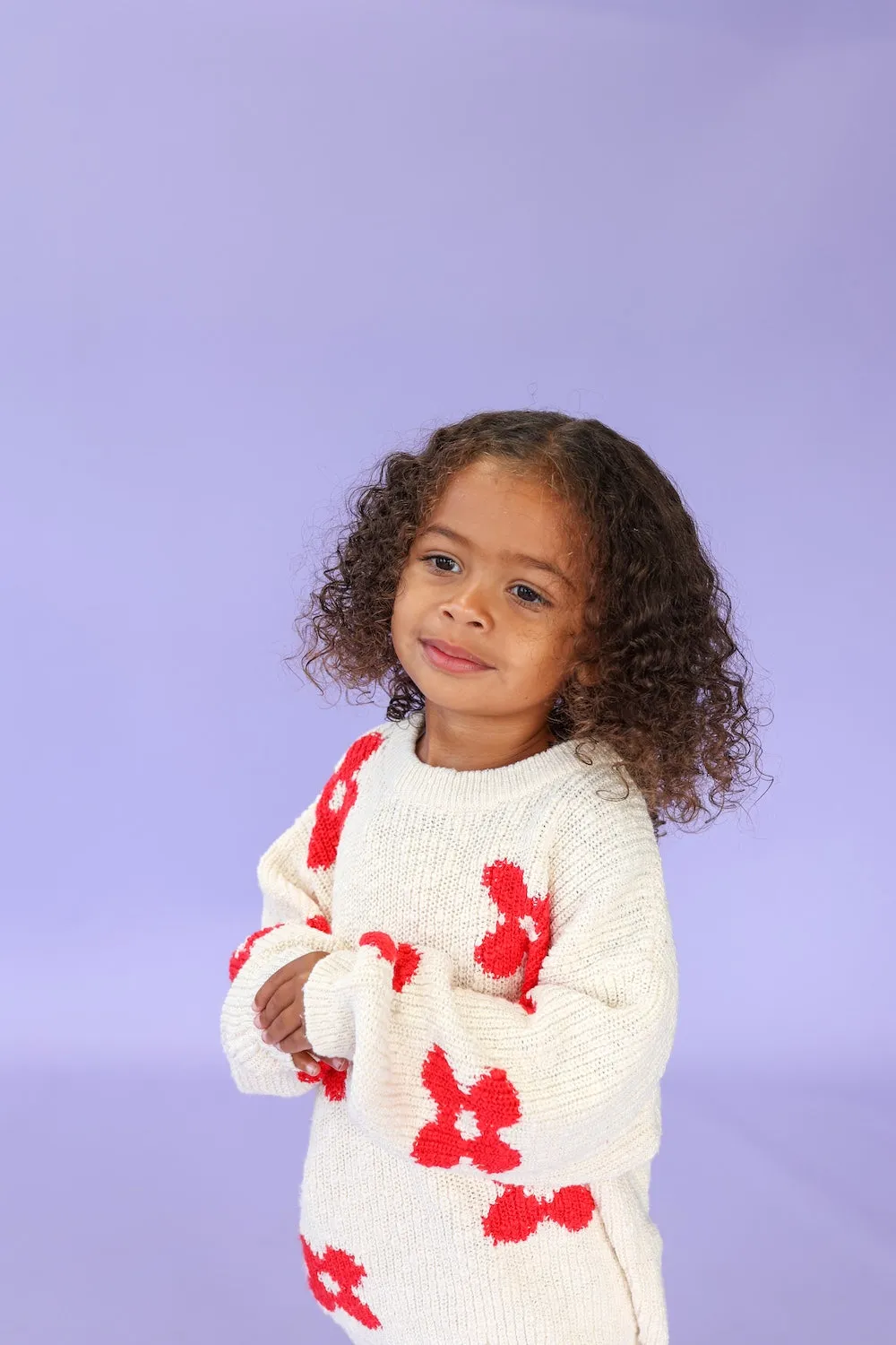 Knitted Posy Pull Over