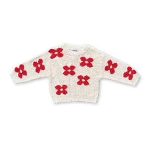 Knitted Posy Pull Over