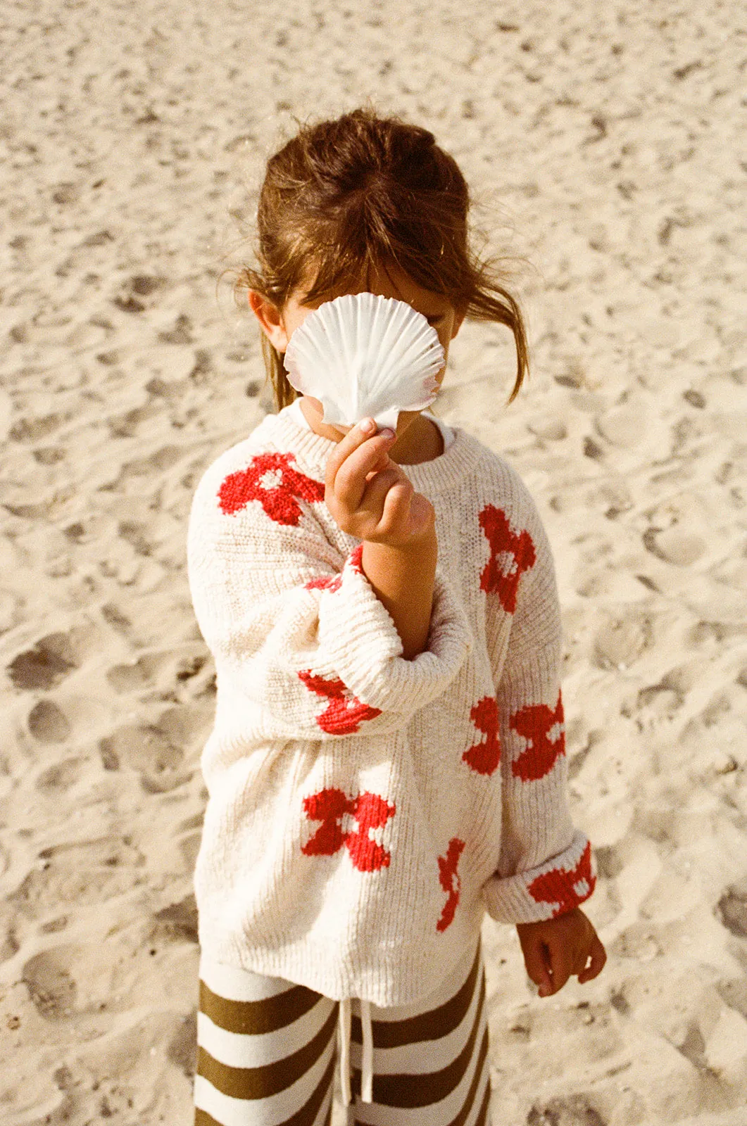 Knitted Posy Pull Over