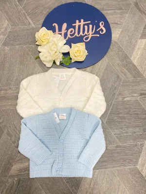 Knitted Textured Cardigan