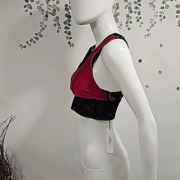 Koral KoralUtopia Layered Mesh Sports Bra Desejo