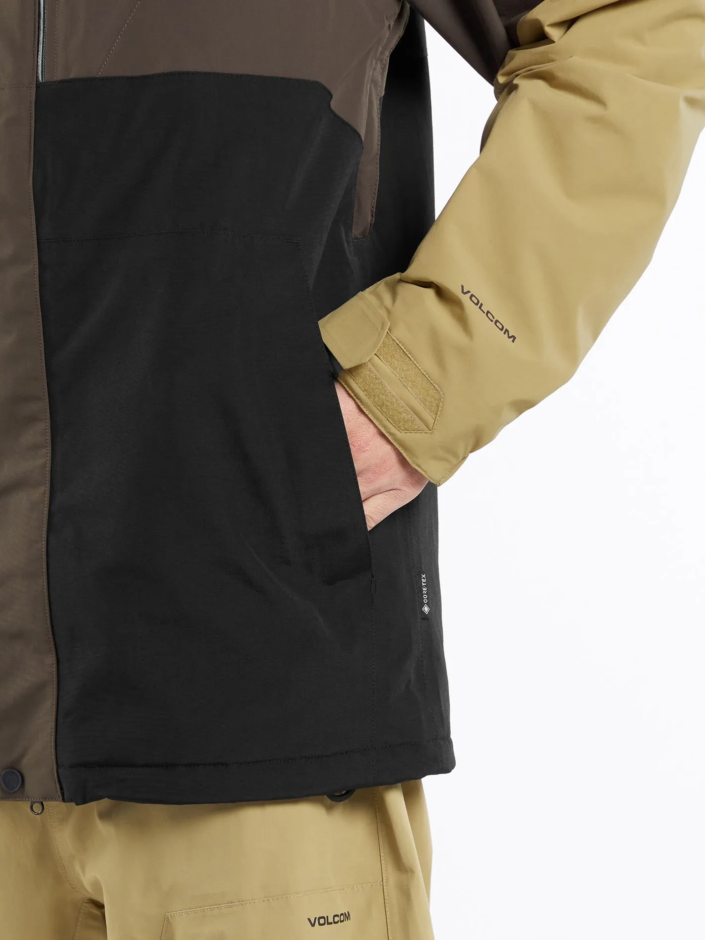 L Insulated Gore-Tex Jacke - BROWN