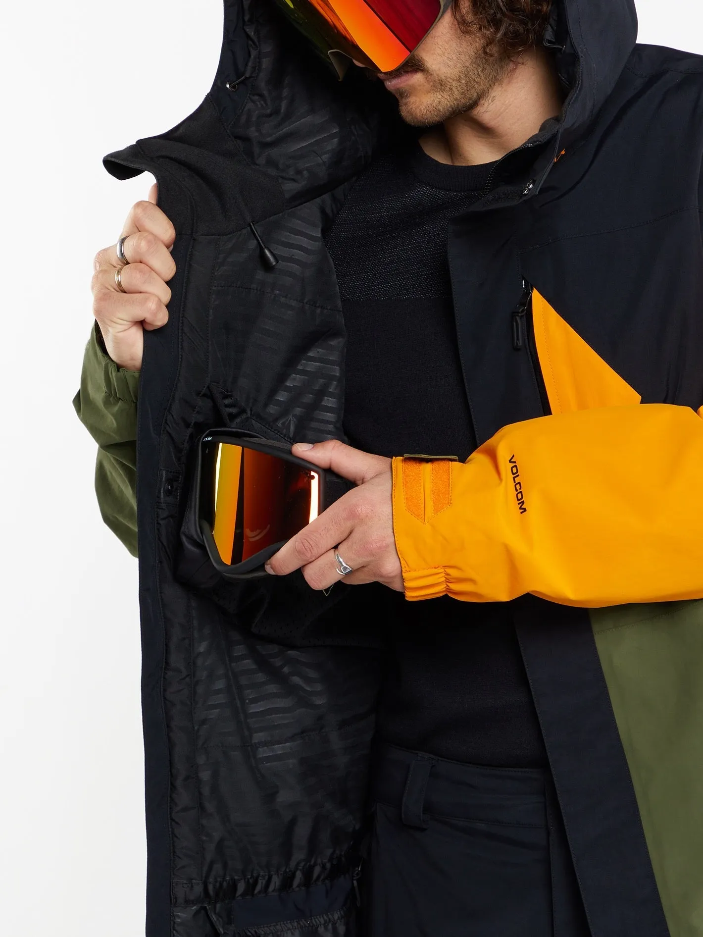 L Insulated Gore-Tex Jacke - GOLD