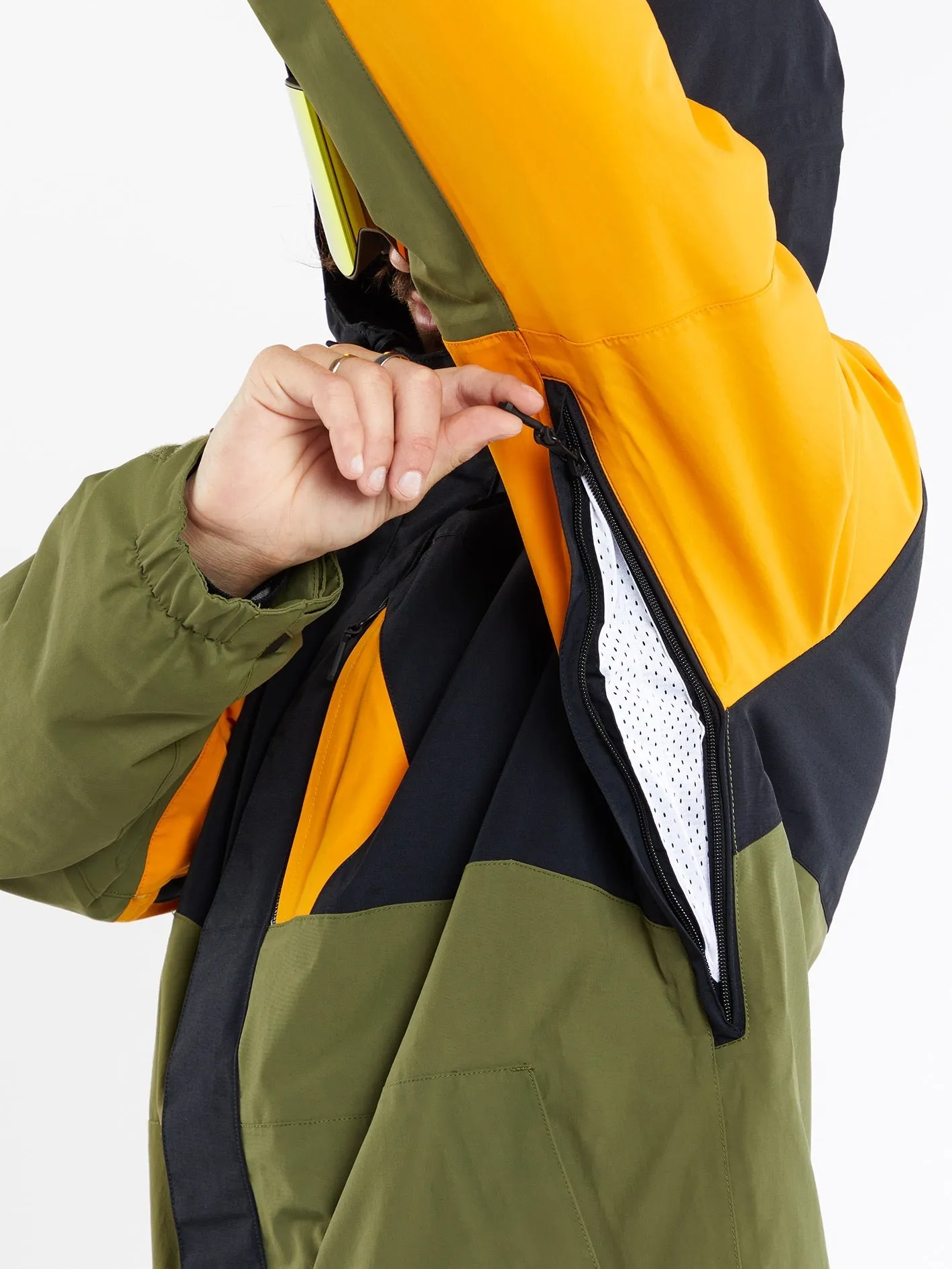 L Insulated Gore-Tex Jacke - GOLD