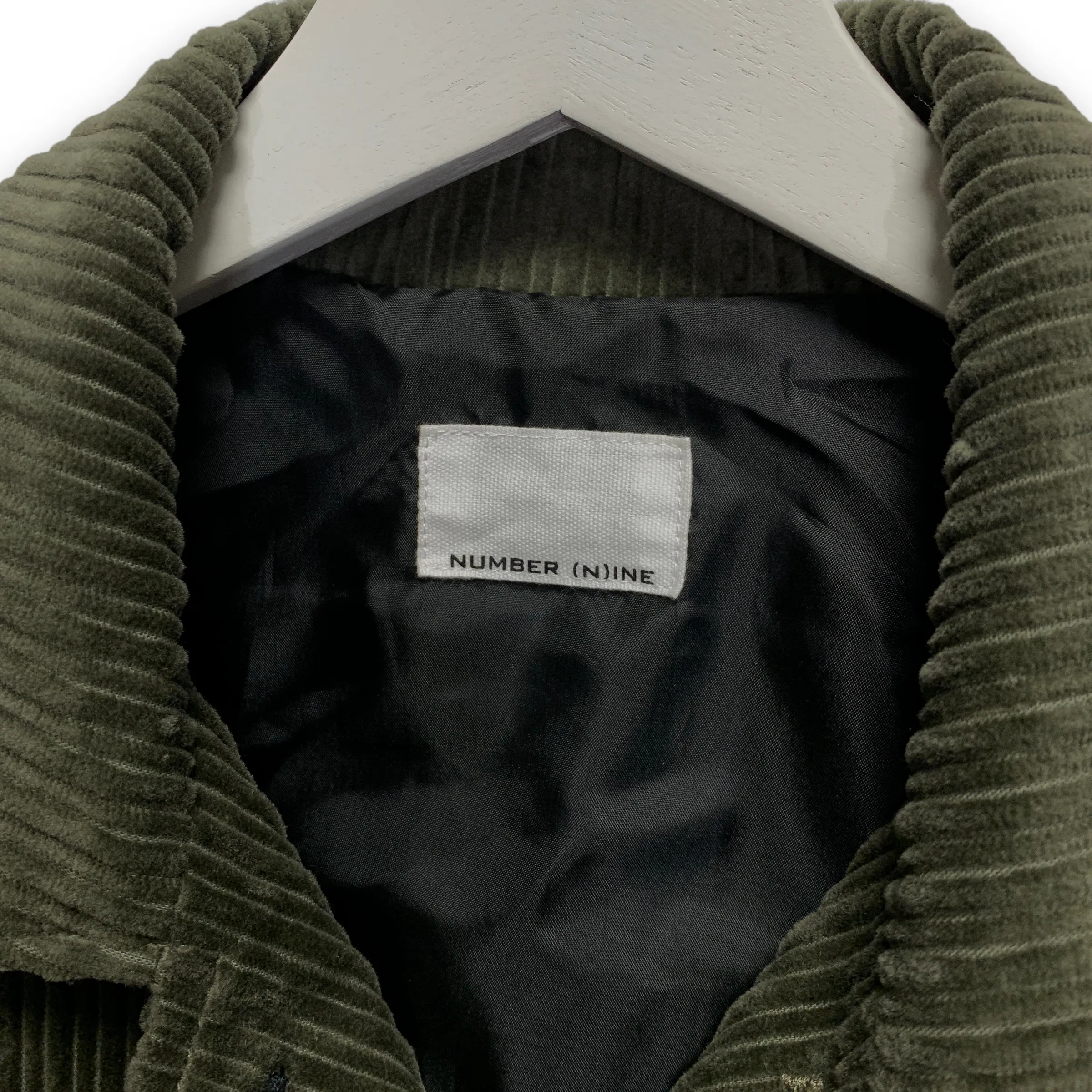[L] Number Nine Oversized Corduroy Shirt Jacket