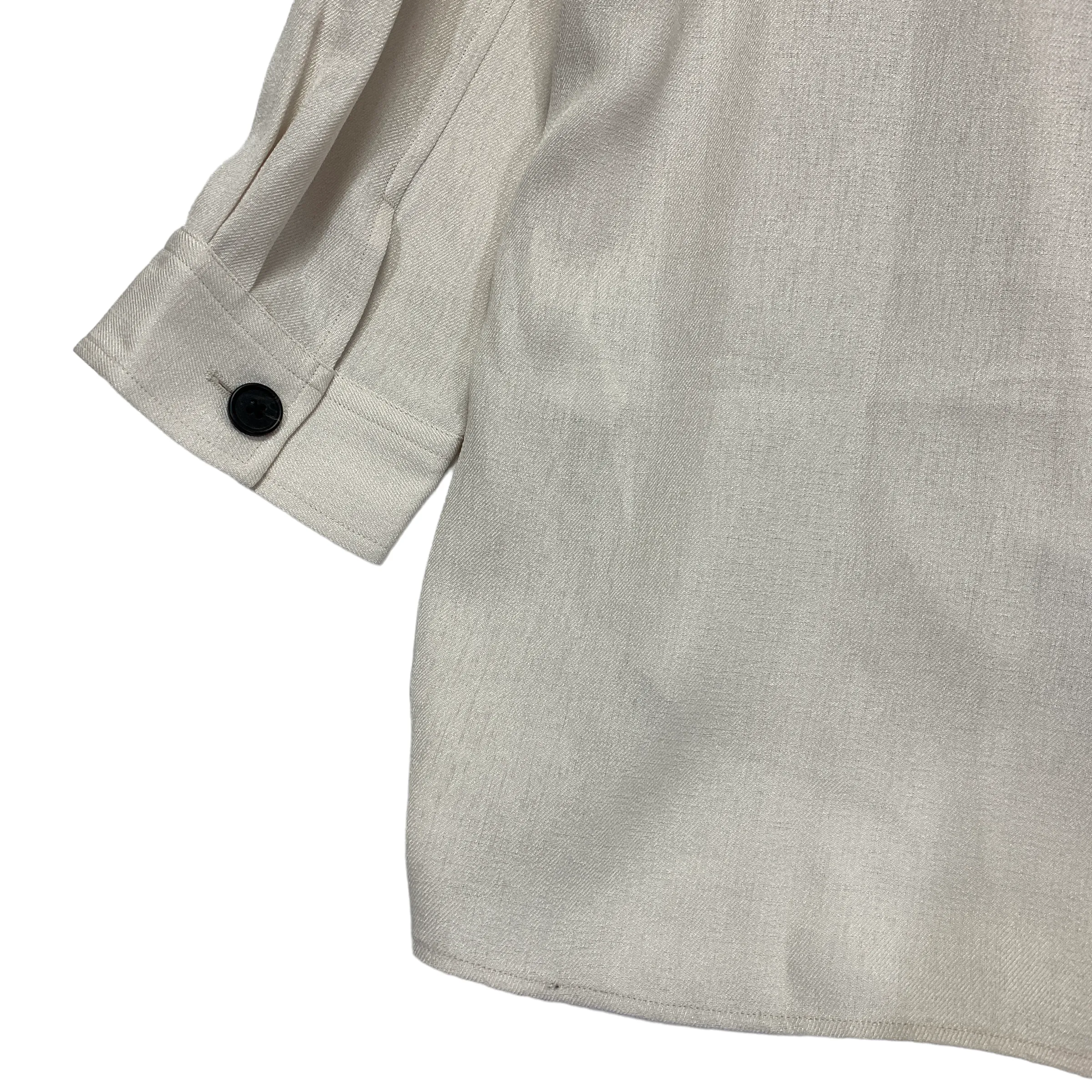 [L] Number Nine Oversized Polyester Shirt Jacket