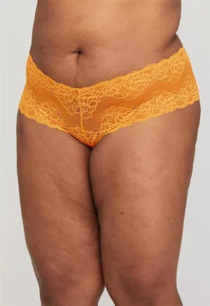 Lace Cheeky Panty- Mango