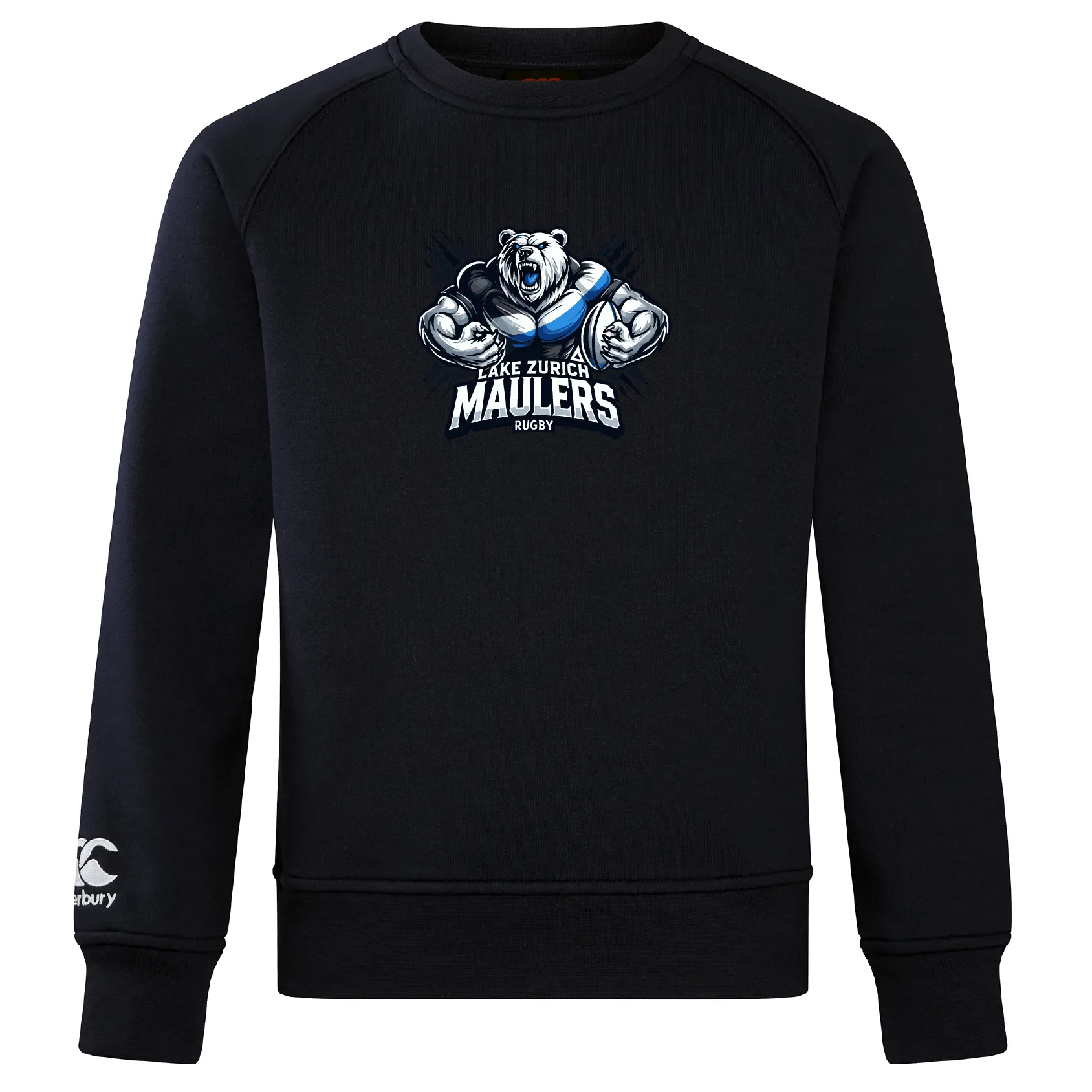 Lake Zurich Club Crew Sweatshirt by Canterbury