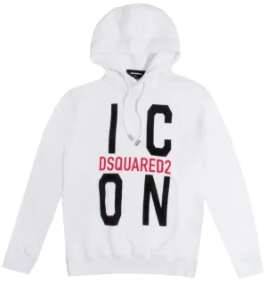 Large Icon Logo Sweatshirt - White