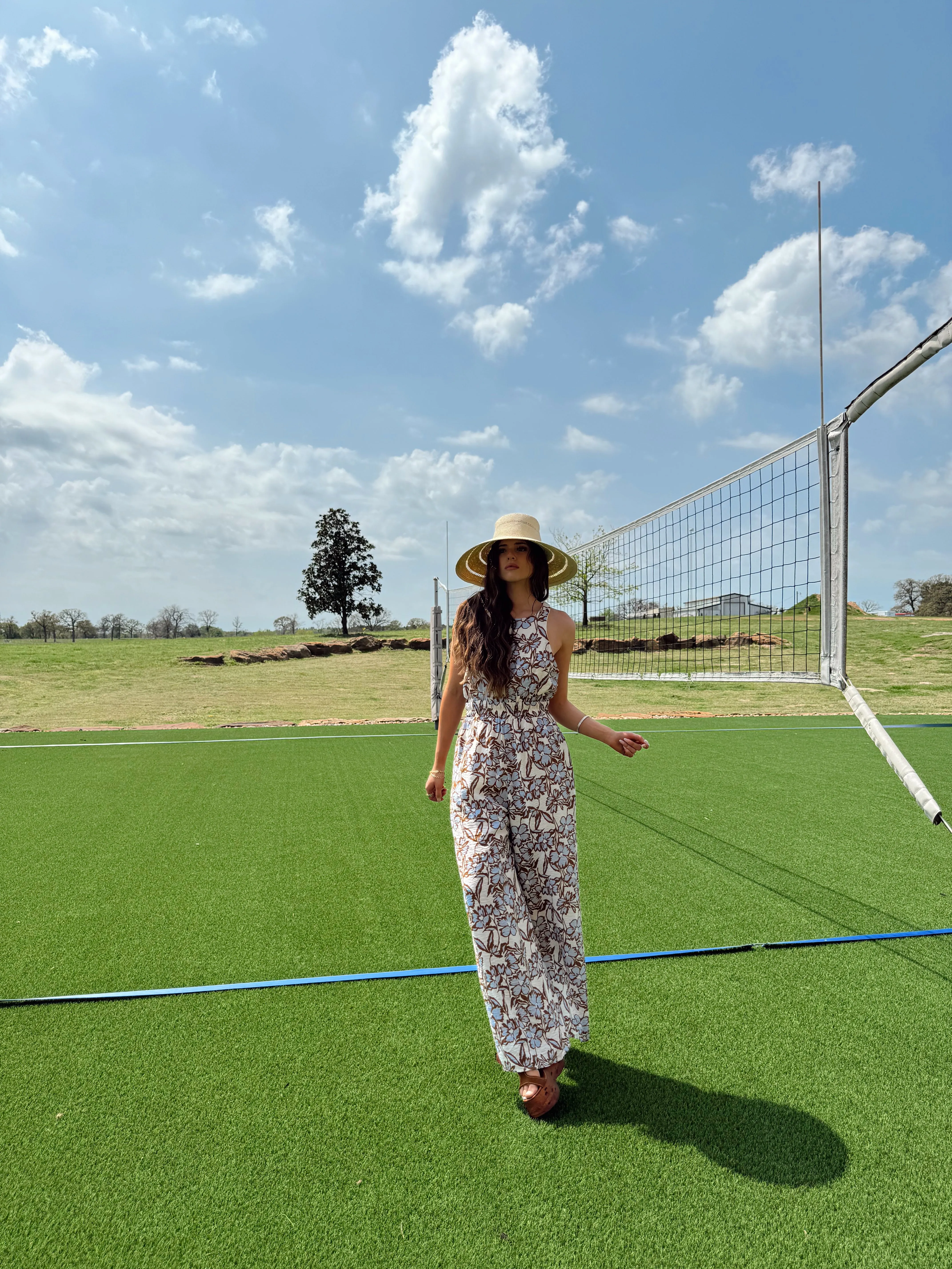 Lavender Courts Jumpsuit