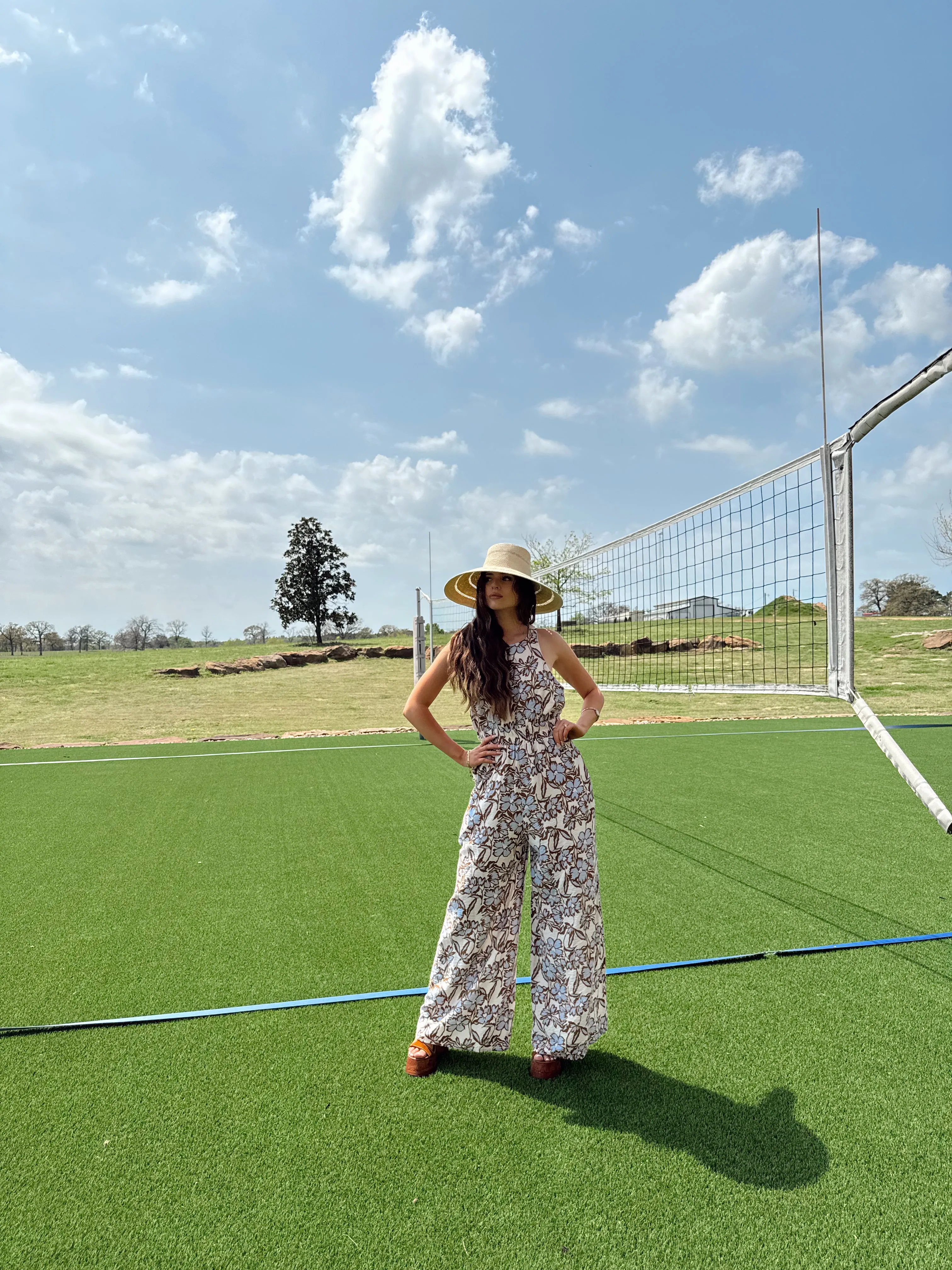 Lavender Courts Jumpsuit