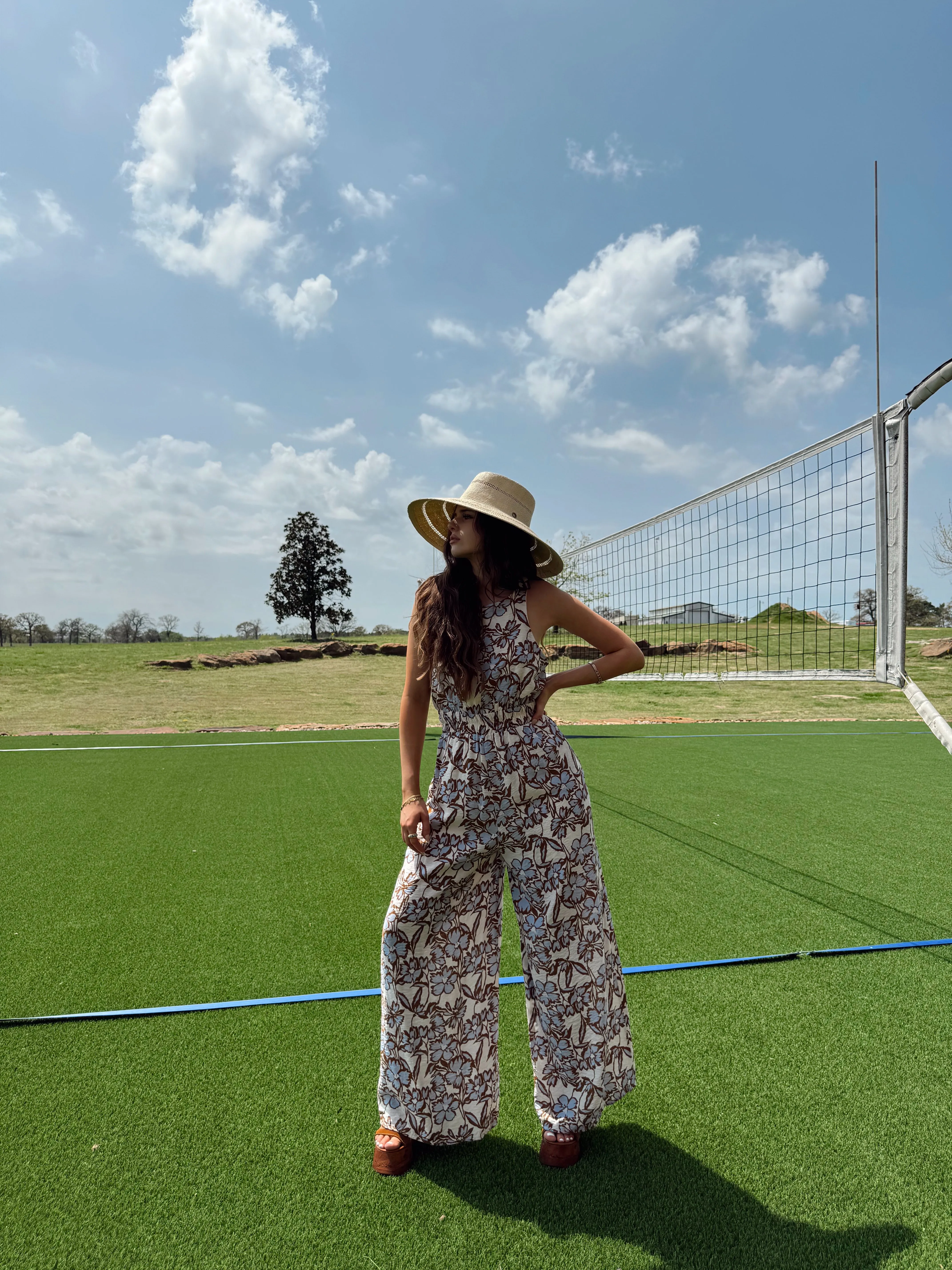 Lavender Courts Jumpsuit