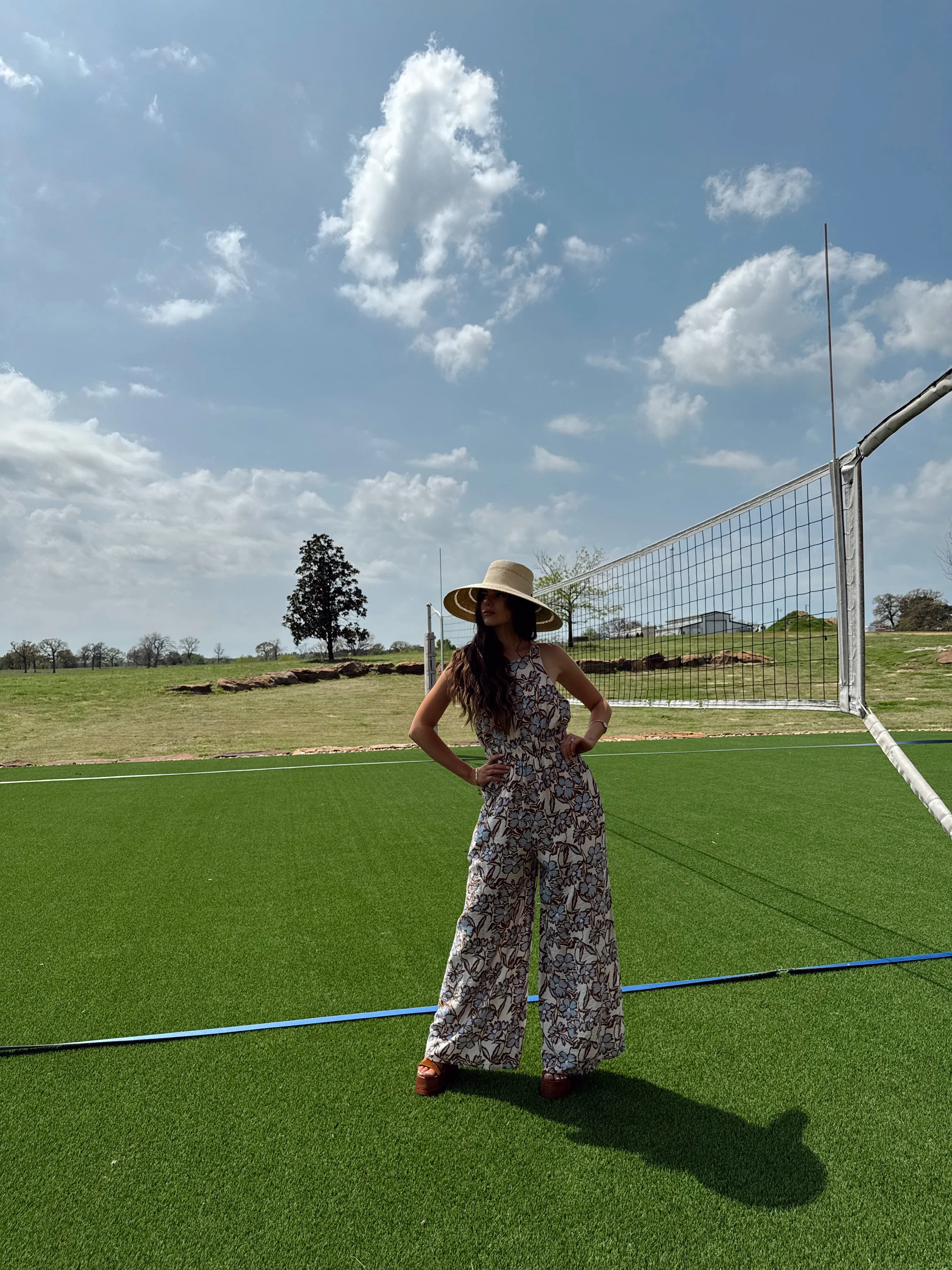 Lavender Courts Jumpsuit