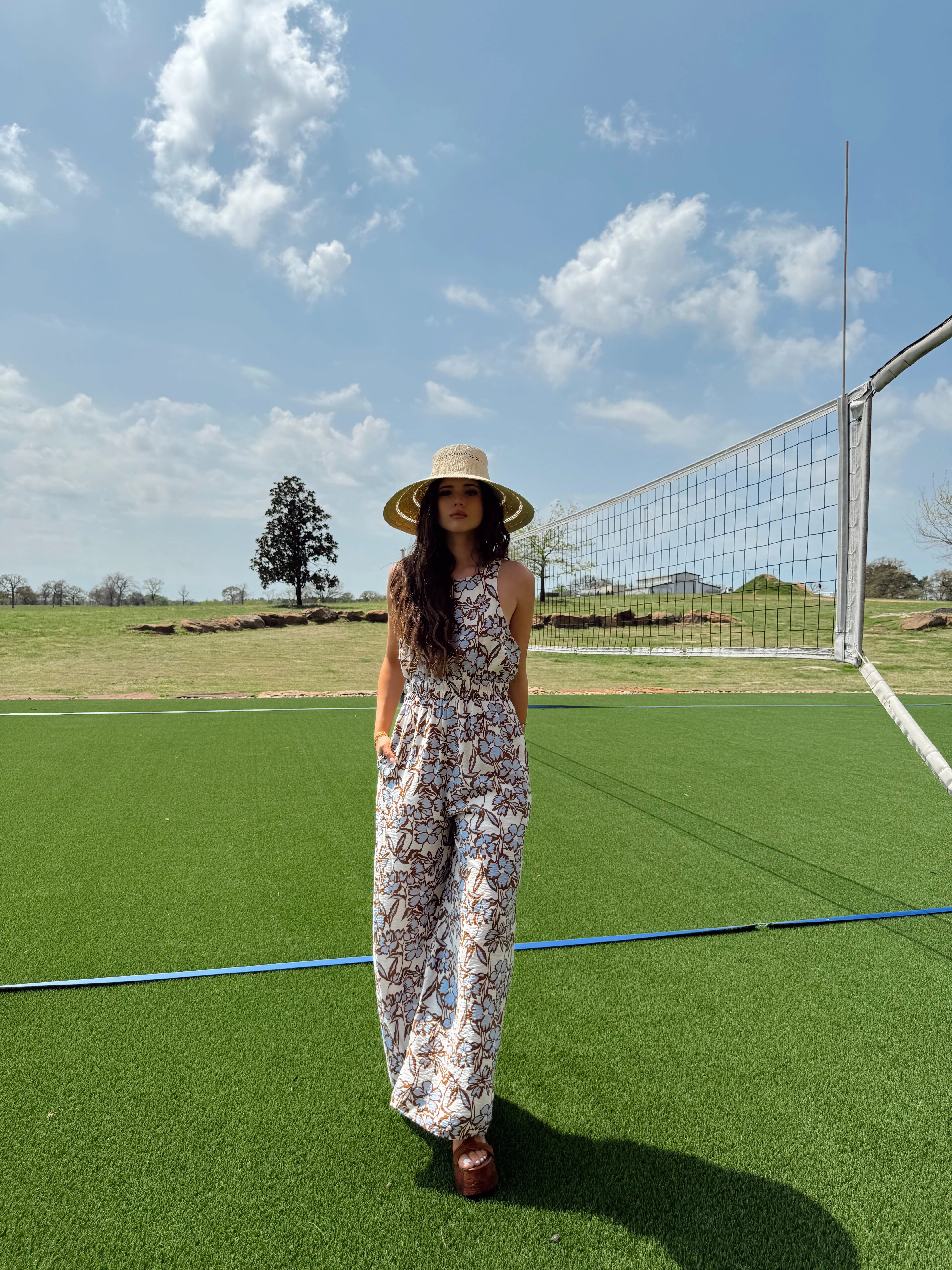 Lavender Courts Jumpsuit