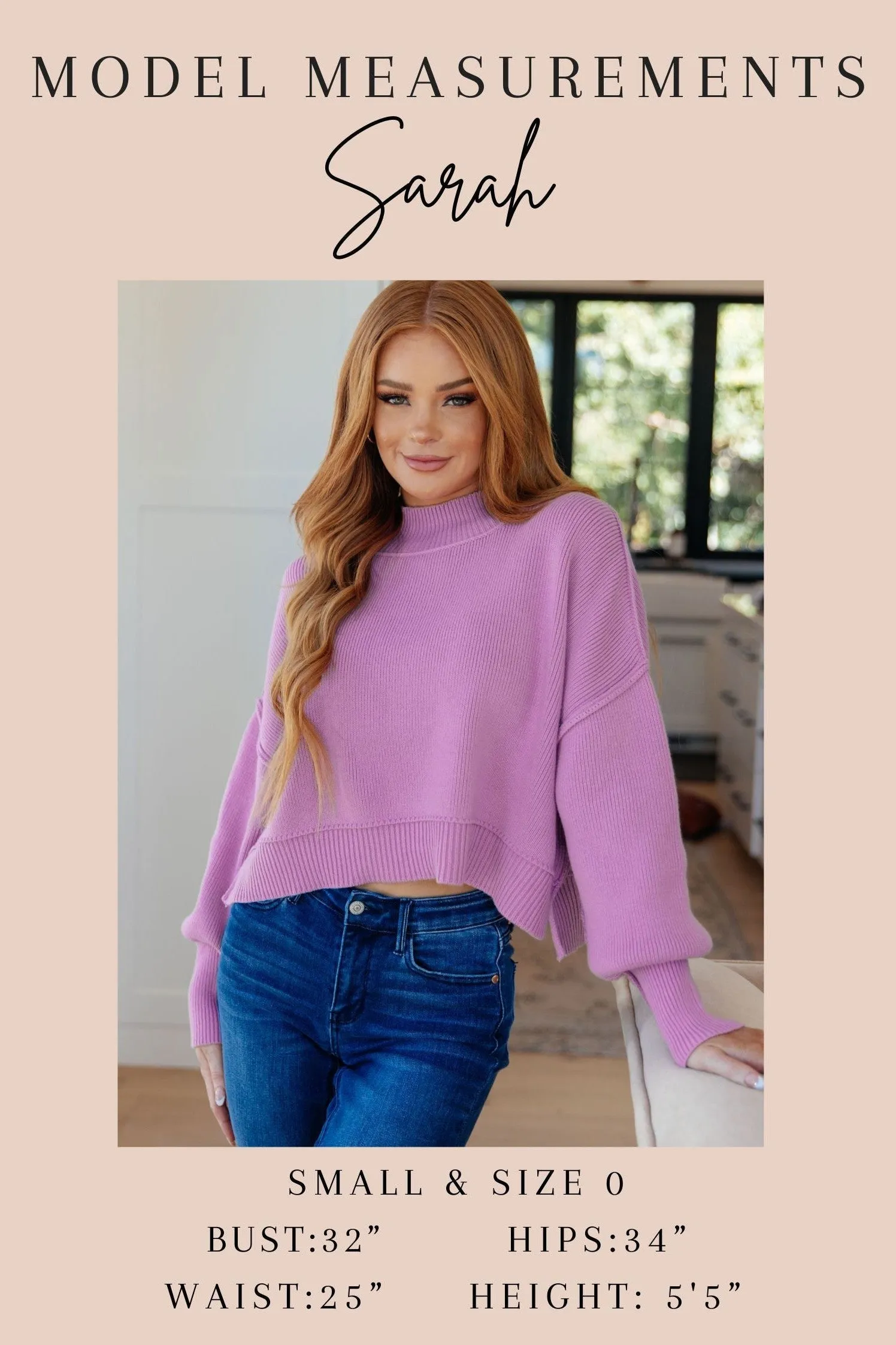 Least High Maintenance Contrast Trim Sweater