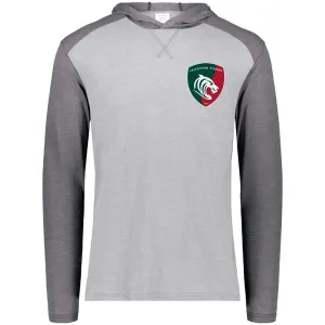 Leicester Tigers Vintage Raglan Hoodie