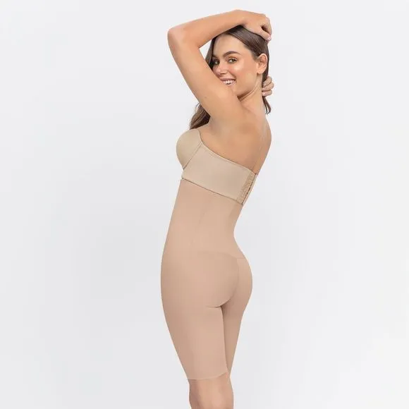 Leonisa high waist tummy control anti chafing sculpting shaper short for women