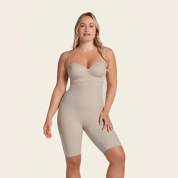Leonisa high waist tummy control anti chafing sculpting shaper short for women