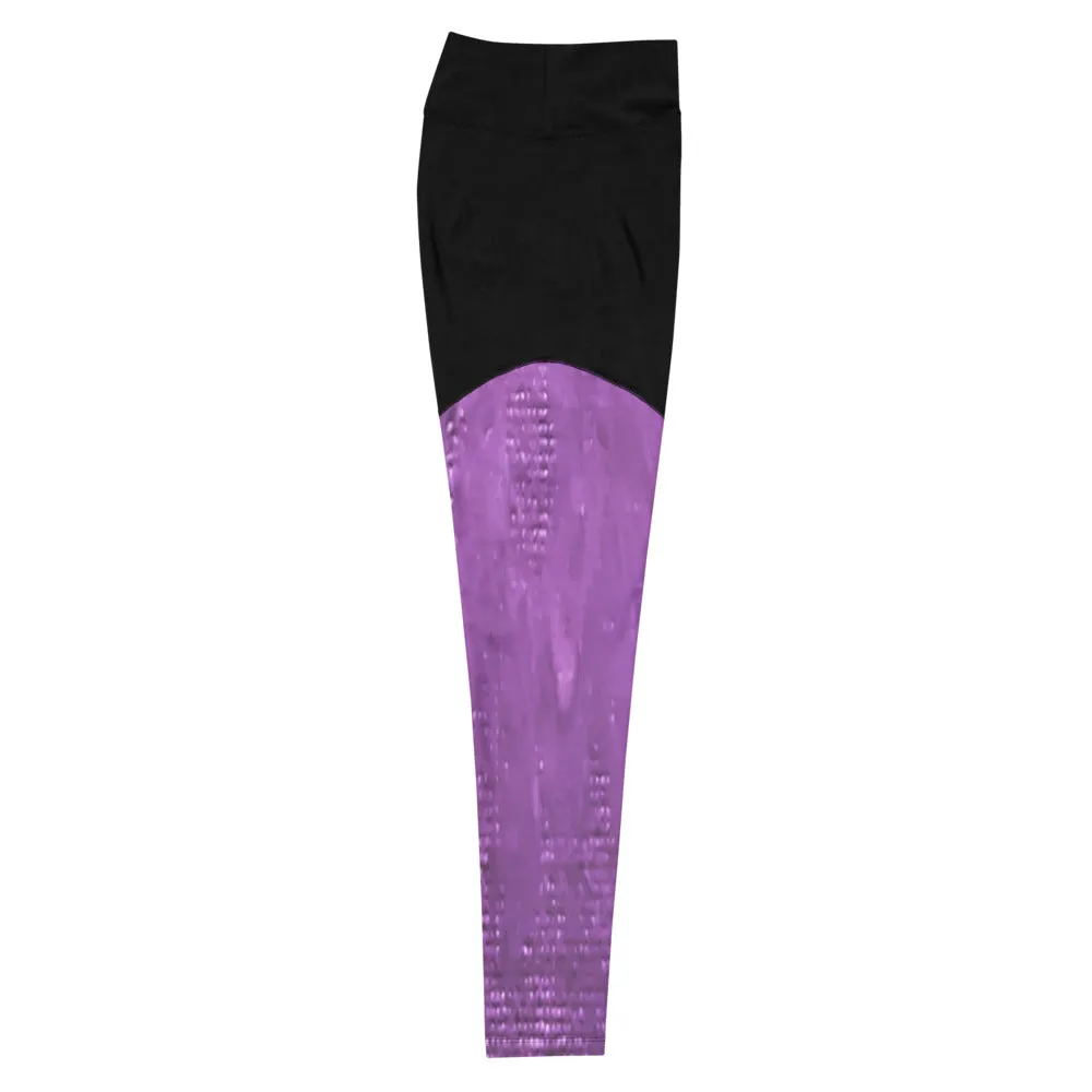 Lilac Sports Leggings