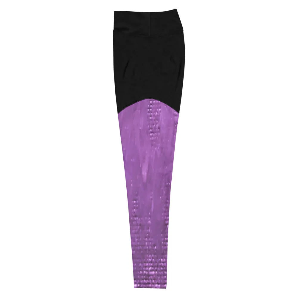 Lilac Sports Leggings