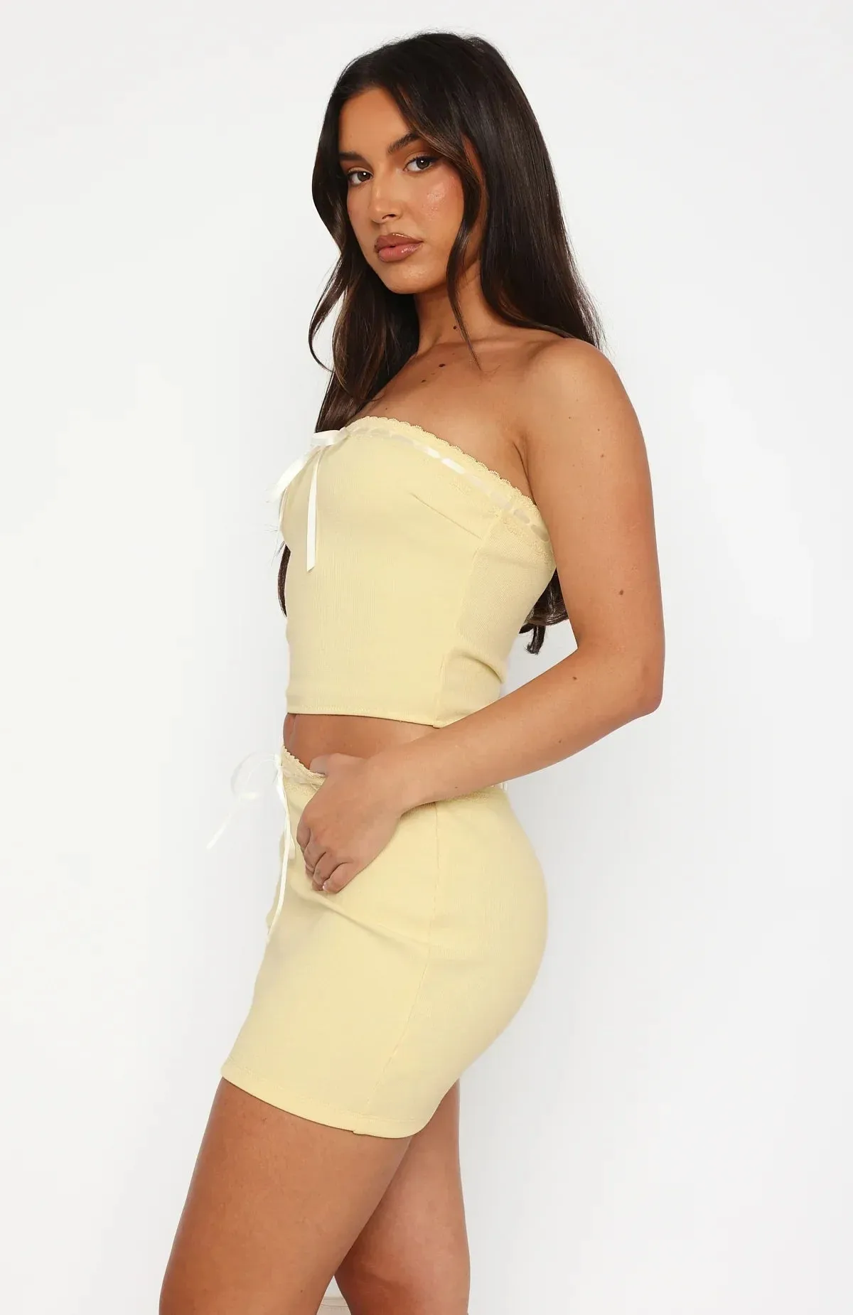Lilibeth | Bow Mini Skirt
