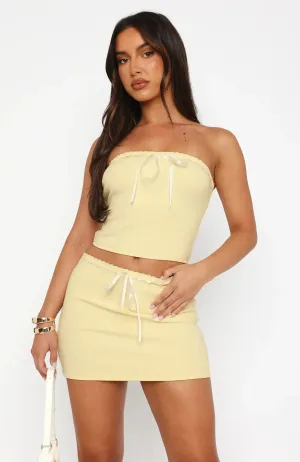 Lilibeth | Bow Mini Skirt