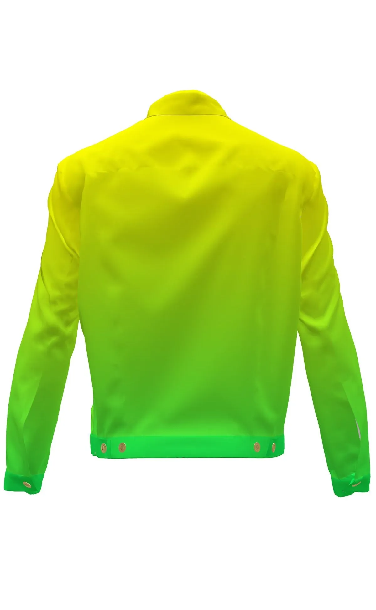 Limeade Ombre Jean Jacket