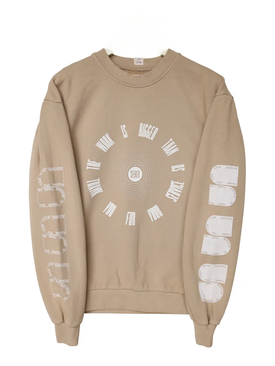 LIMITED EDITION  - Service Crew Sweatshirt