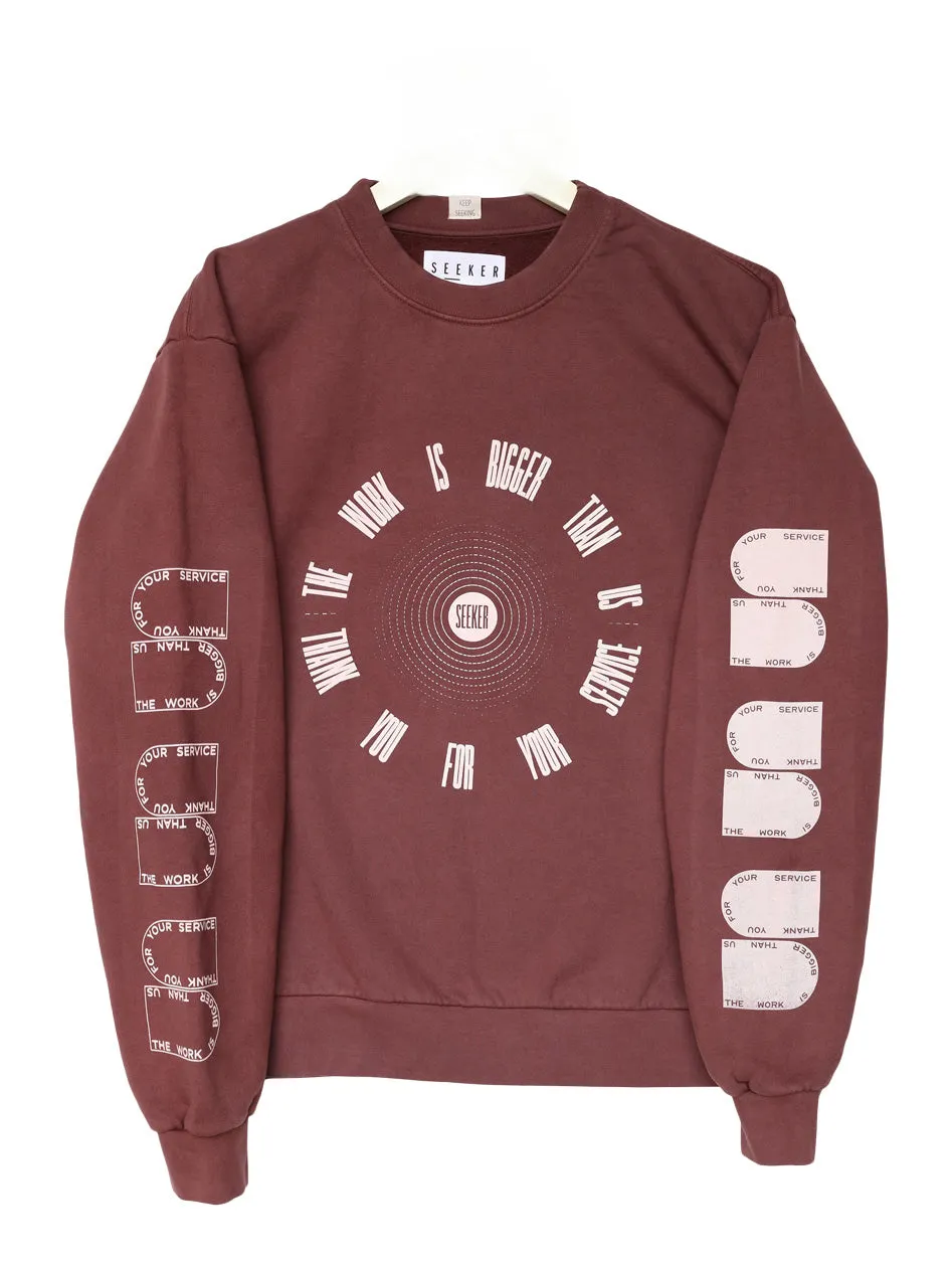LIMITED EDITION  - Service Crew Sweatshirt
