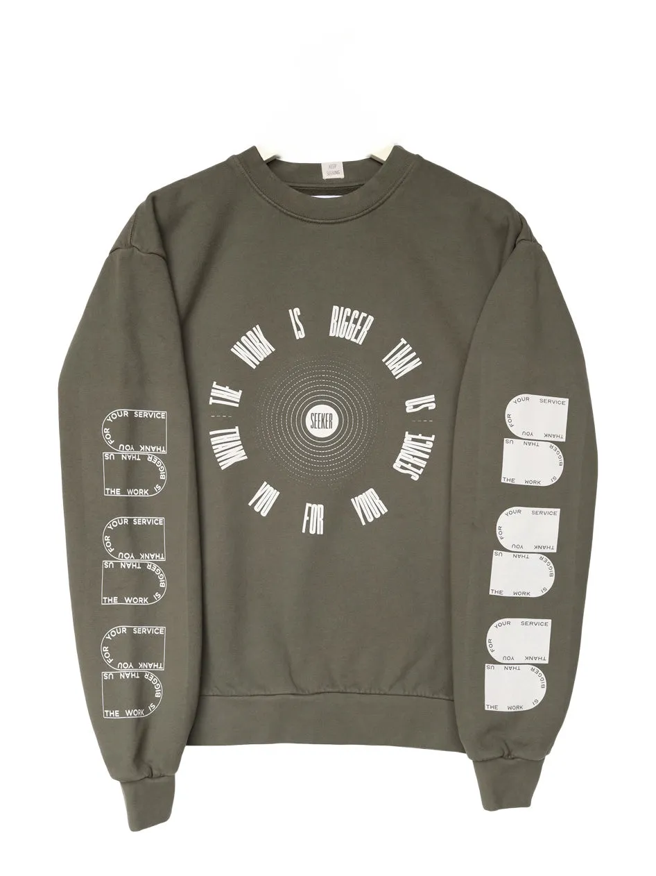 LIMITED EDITION  - Service Crew Sweatshirt