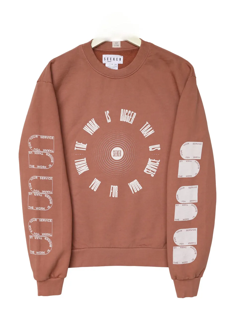 LIMITED EDITION  - Service Crew Sweatshirt