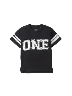 Little Bipsy's Varsity Birthday Elevated Tee