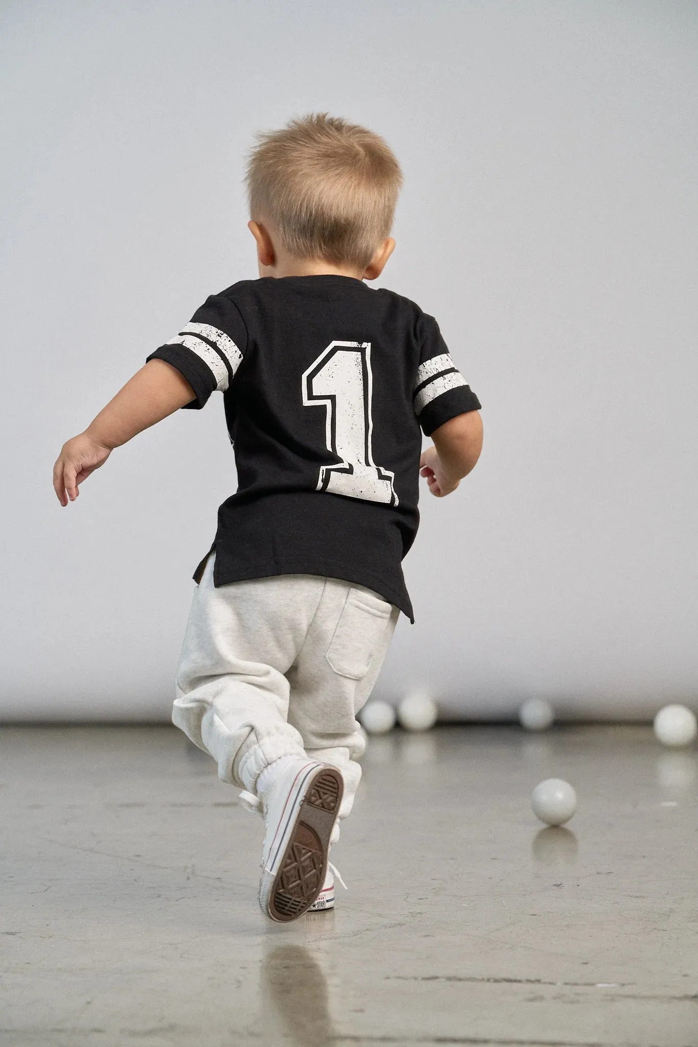 Little Bipsy's Varsity Birthday Elevated Tee