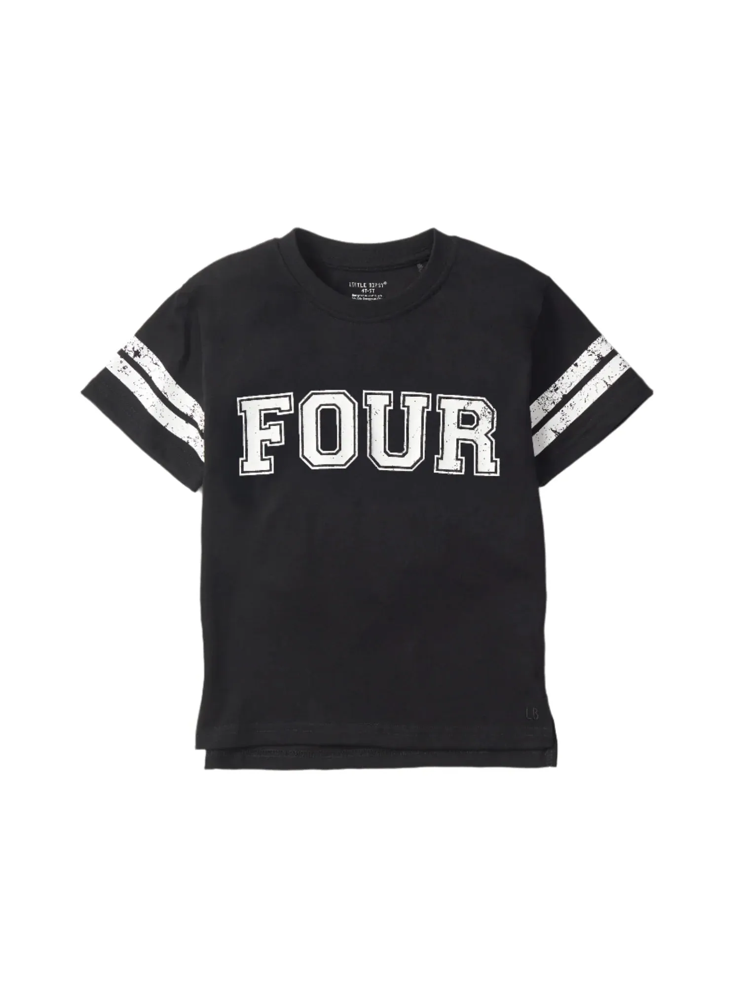 Little Bipsy's Varsity Birthday Elevated Tee