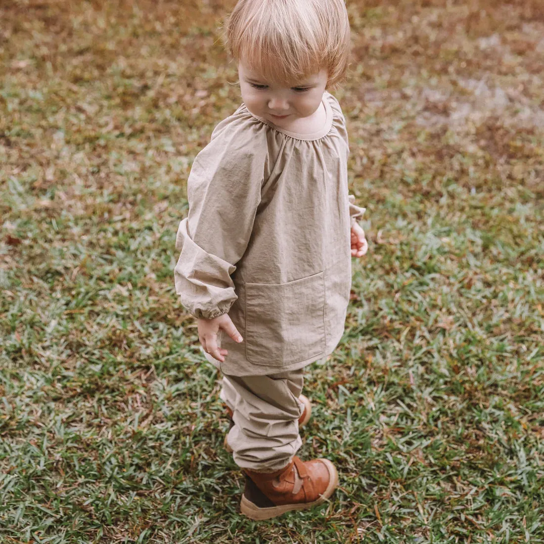 Little Mud co. - Messy Smock | Stone