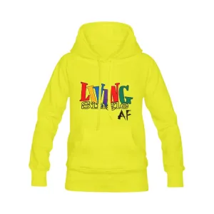 Living Single AF Women's Classic Hoodies Multi-color